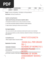 Grade 5 English Grammar Notes | PDF | English Grammar | Adverb