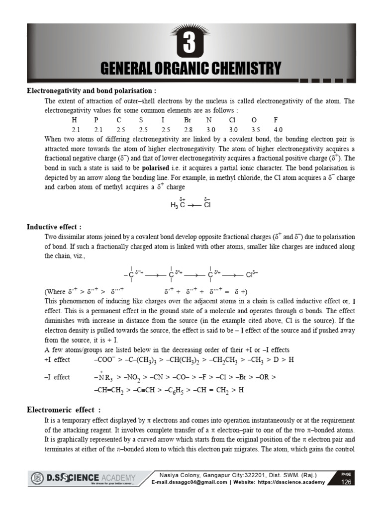 Organic Chemistry Concepts Explained | PDF | Chemical Bond | Ion