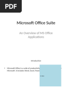 Comprehensive Microsoft Office Guide | PDF