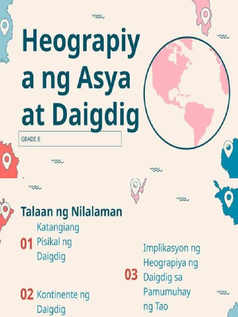 Heograpiya NG Daigdig 2 | PDF