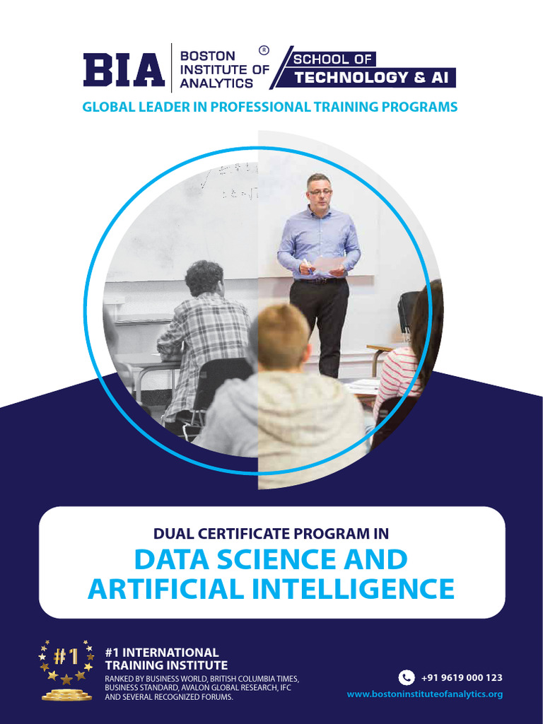 BIA Data Science & AI Dual Certificate | PDF | Statistics | Regression ...