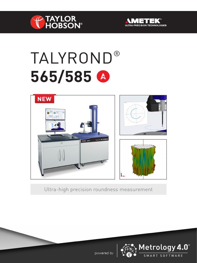 Talyrond 500 A HighRes en | PDF | Metrology
