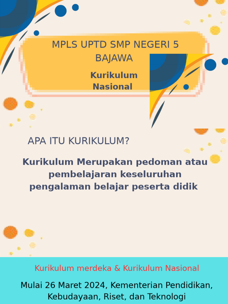 Materi MPLS Kurikulum | PDF