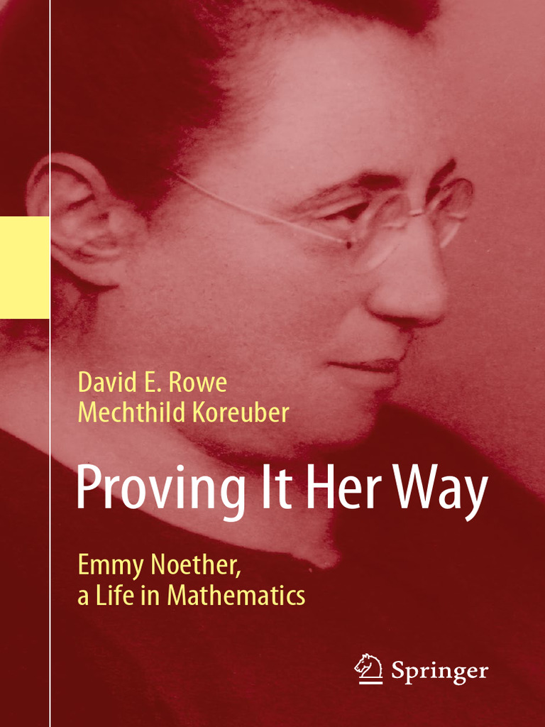 Emmy Noether, A Life in Mathematics - Koreuber - Indicação Gert | PDF ...