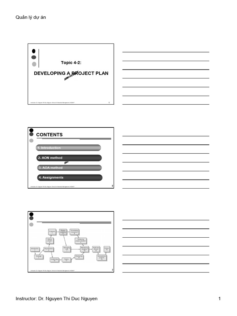 C4 2 Developing A Project Plan CT ST | PDF | Applied Mathematics