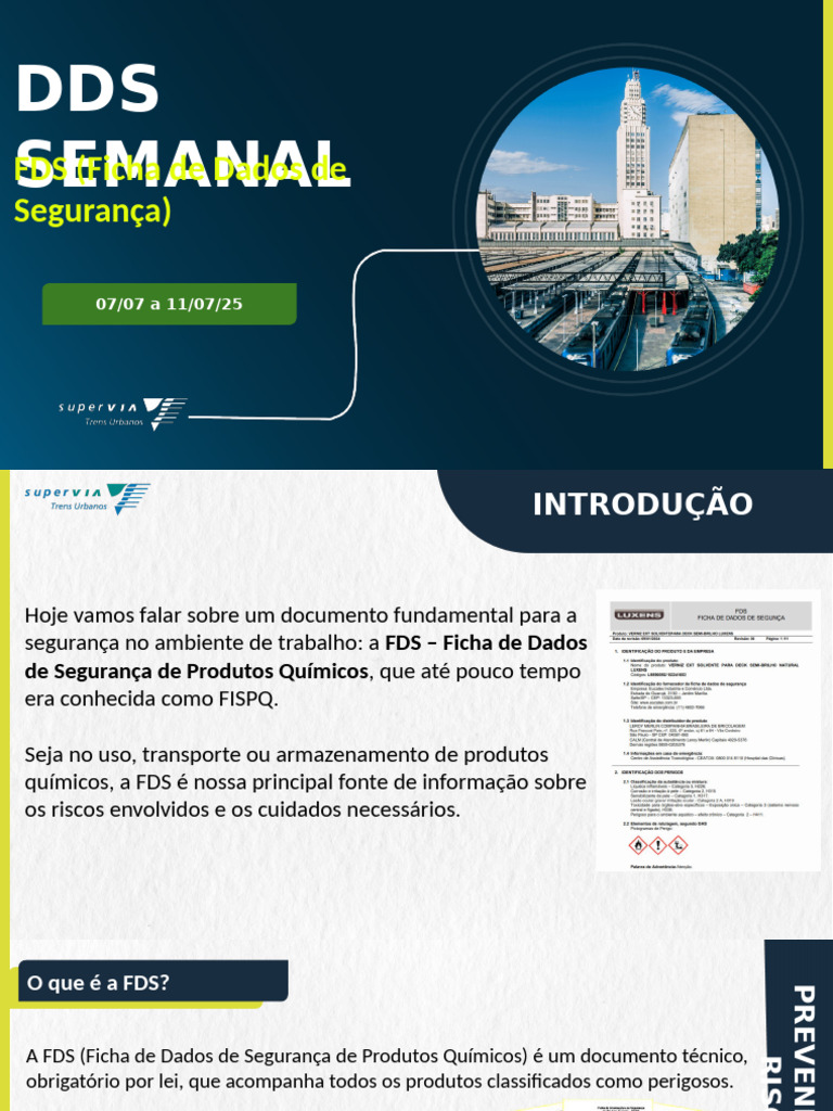 DDS 26 - FDS - Ficha de Dados de Segurança (07.07 A 13.07) | PDF ...