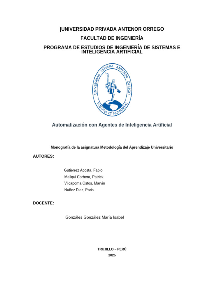 Automatización con Agentes de IA | PDF | Inteligencia artificial ...