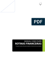 Manual Como Fazer Rotinas Financeiras