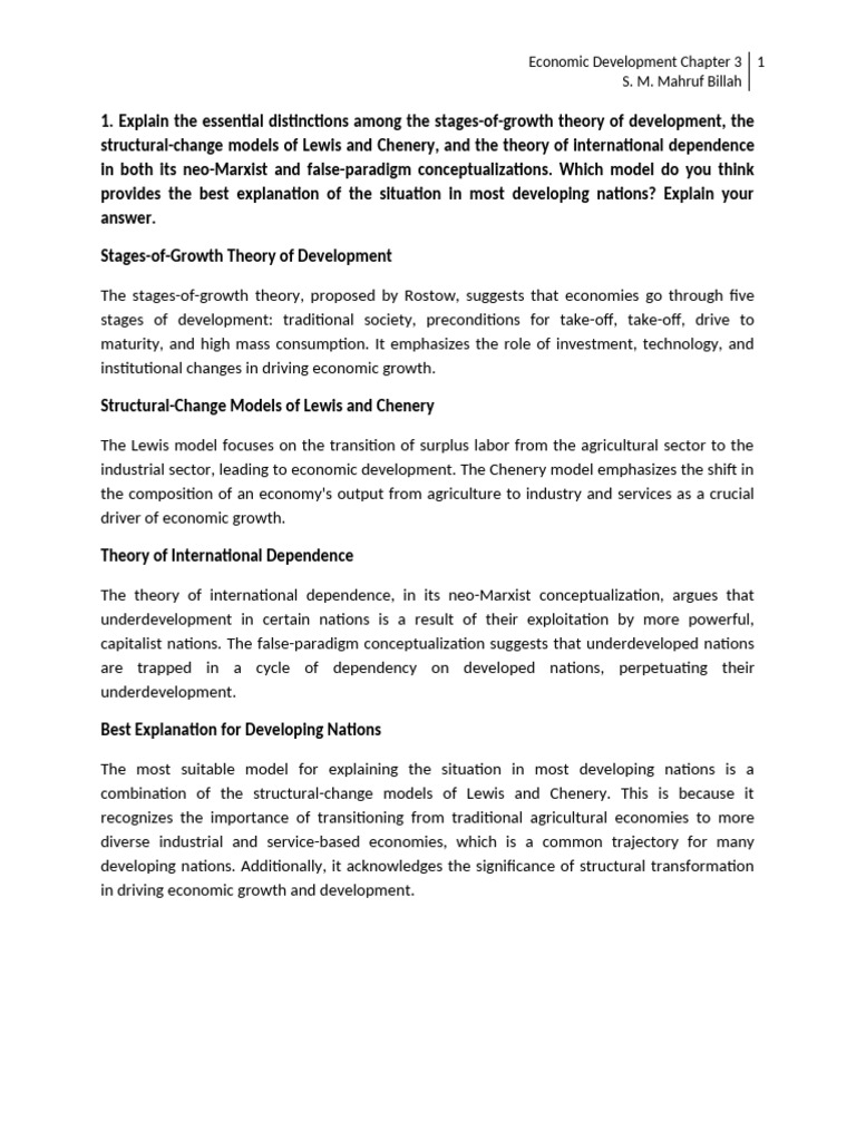 Neoclassical Counterrevolution Explained | PDF | Economic Growth ...