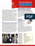 Electrosensitive Newsletter (March 2012)