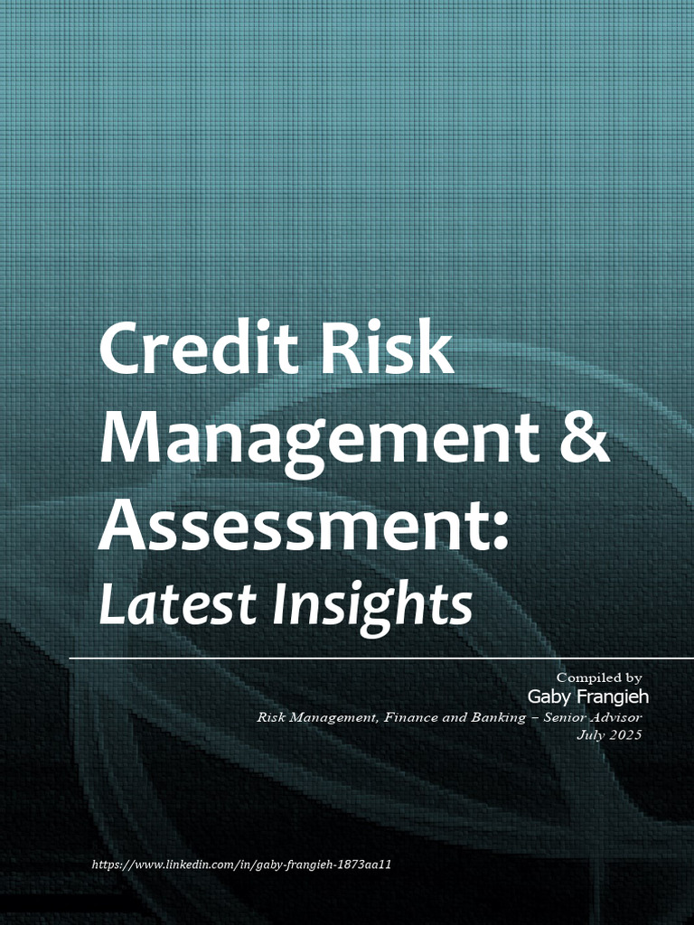 Credit Risk Management Insights 2025 | PDF | Logistic Regression ...