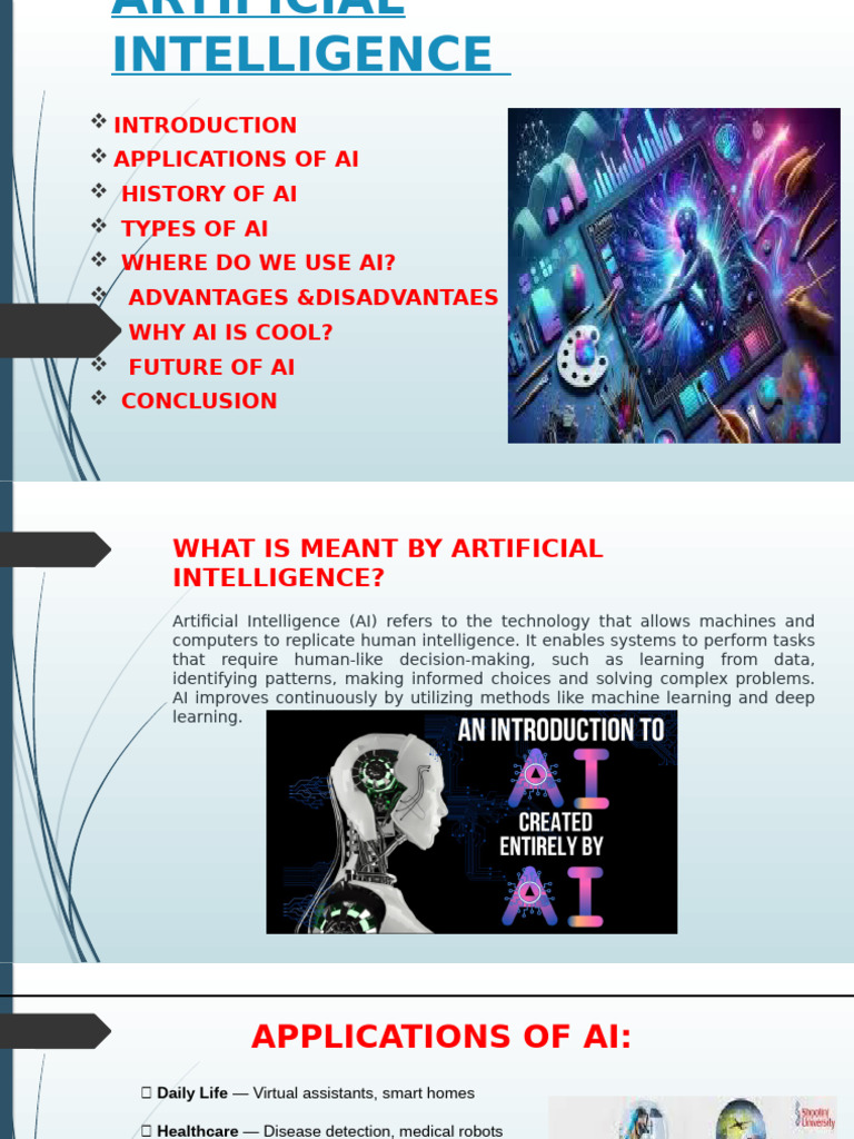 Overview of Artificial Intelligence | PDF | Artificial Intelligence ...