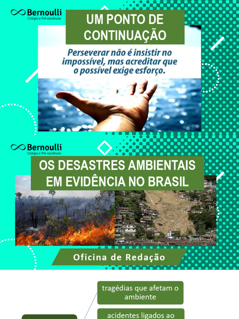 Desastres Ambientais no Brasil: Causas e Efeitos | PDF | Aquecimento ...