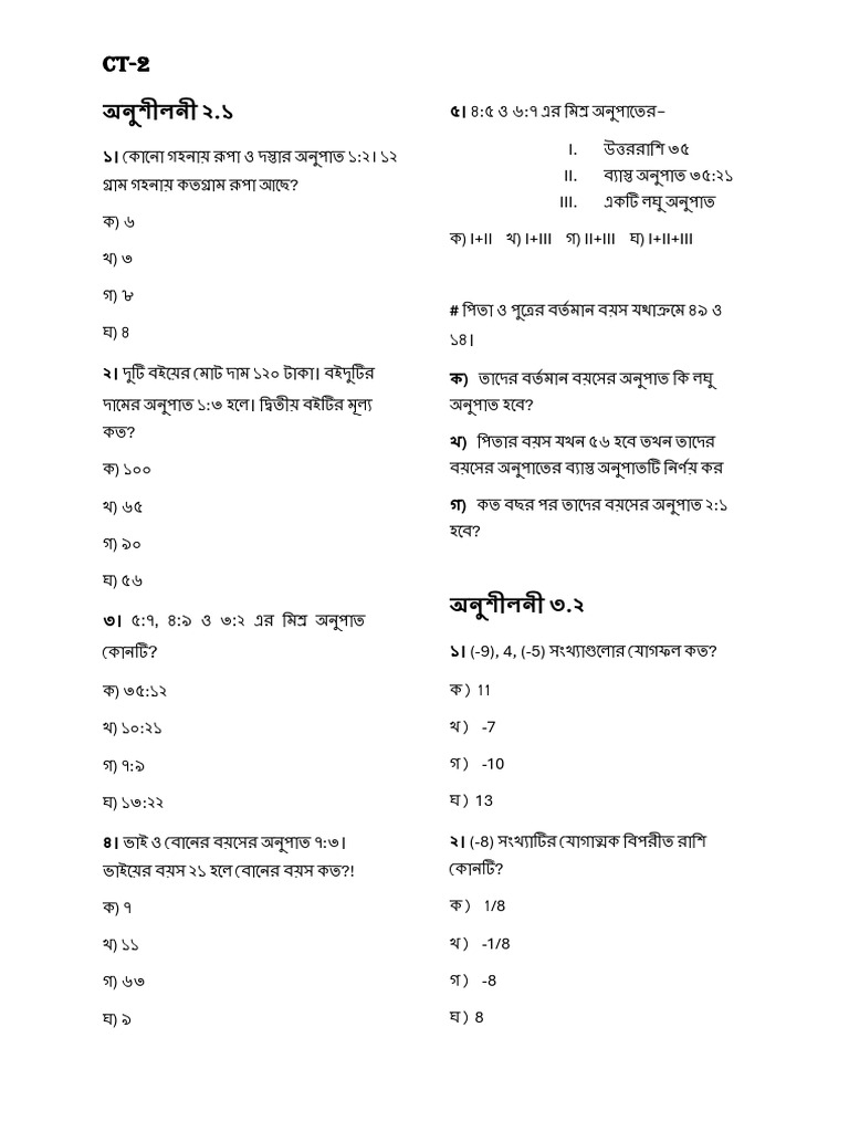 CT 2 | PDF