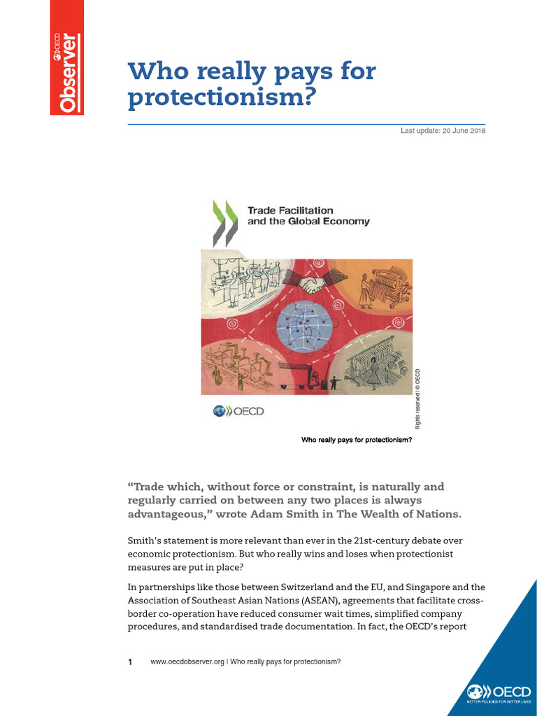 Costs of Protectionism in Trade | PDF | Protectionism | Tariff