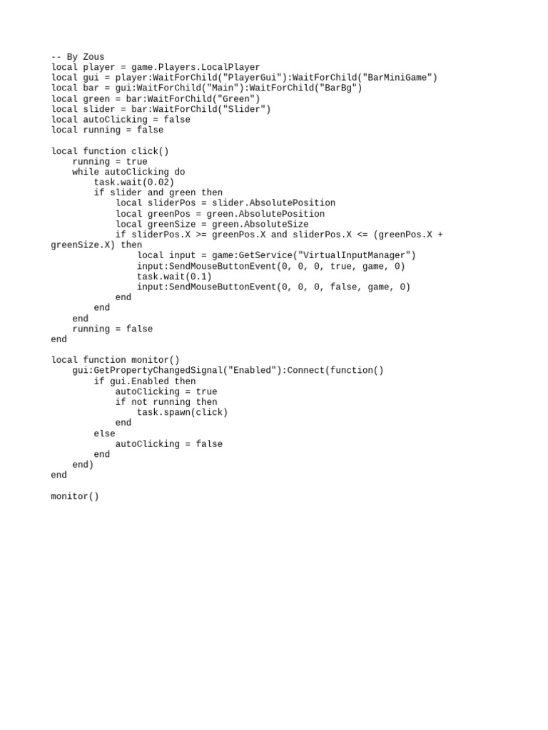 Auto Walk Script for Roblox | PDF