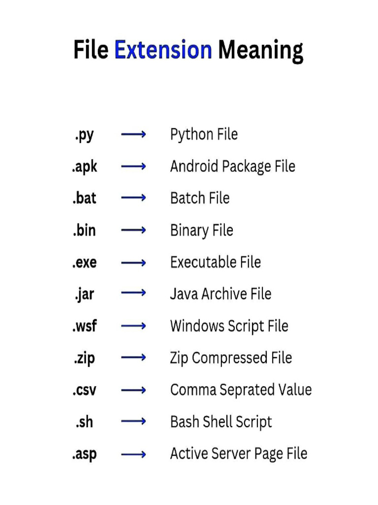 File Extension Meaning | PDF