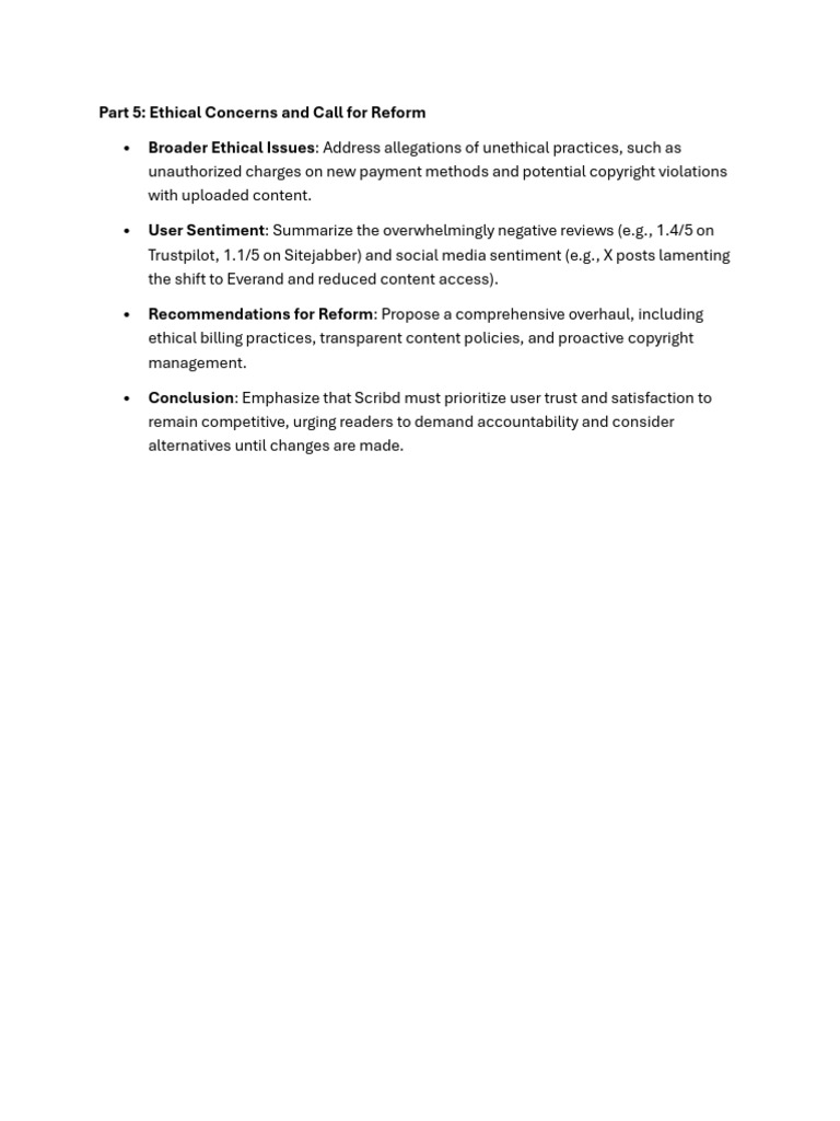 Ethical Concerns and Call For Reform PDF