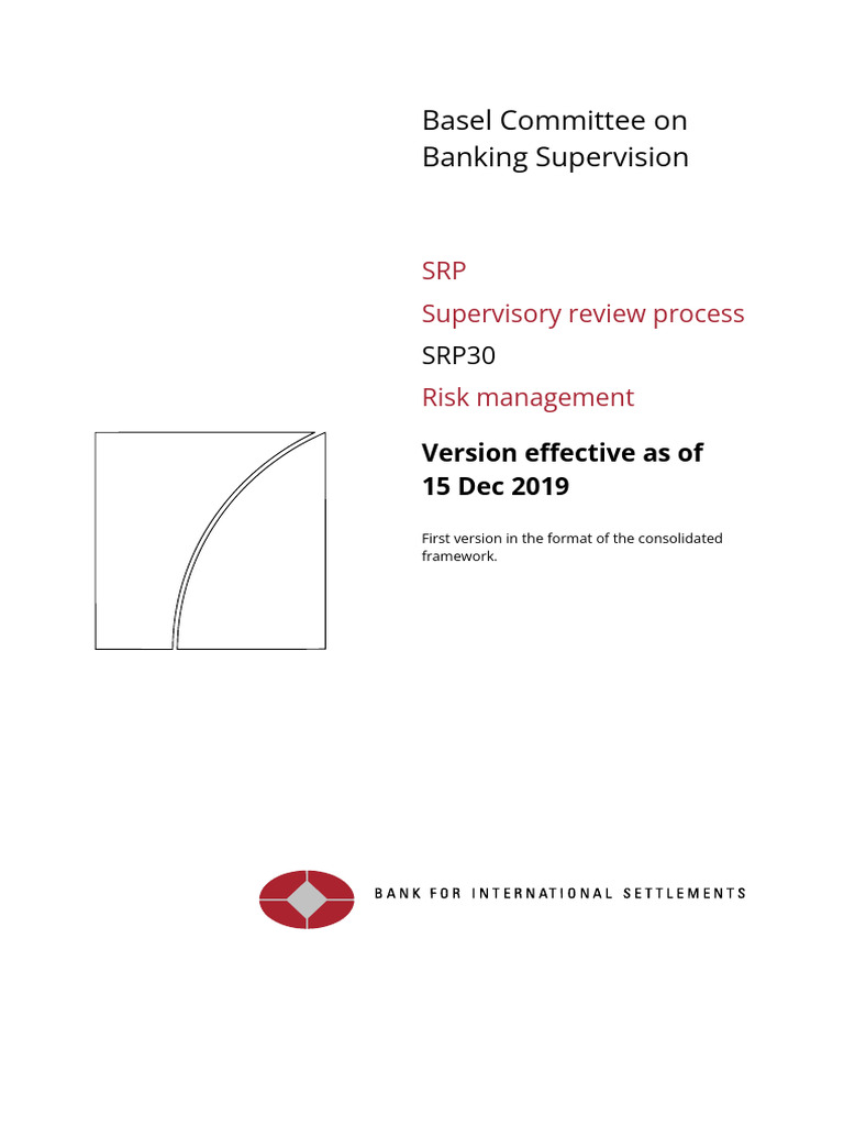 Basel III Supervisory Review Process Guide | PDF | Risk | Valuation ...