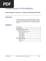 Crystal Reports in PowerBuilder. Rdc9 - Powerbuilder