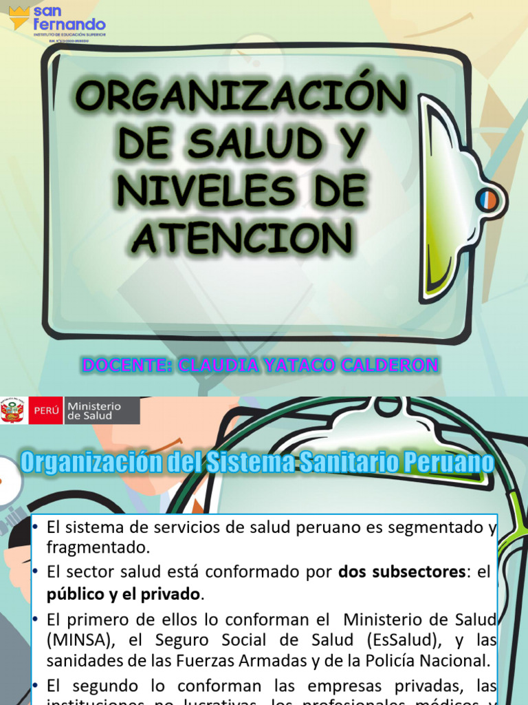 Clase Semana 2 Clase 6 y 7 Organizacion de Salud | PDF | Hospital ...
