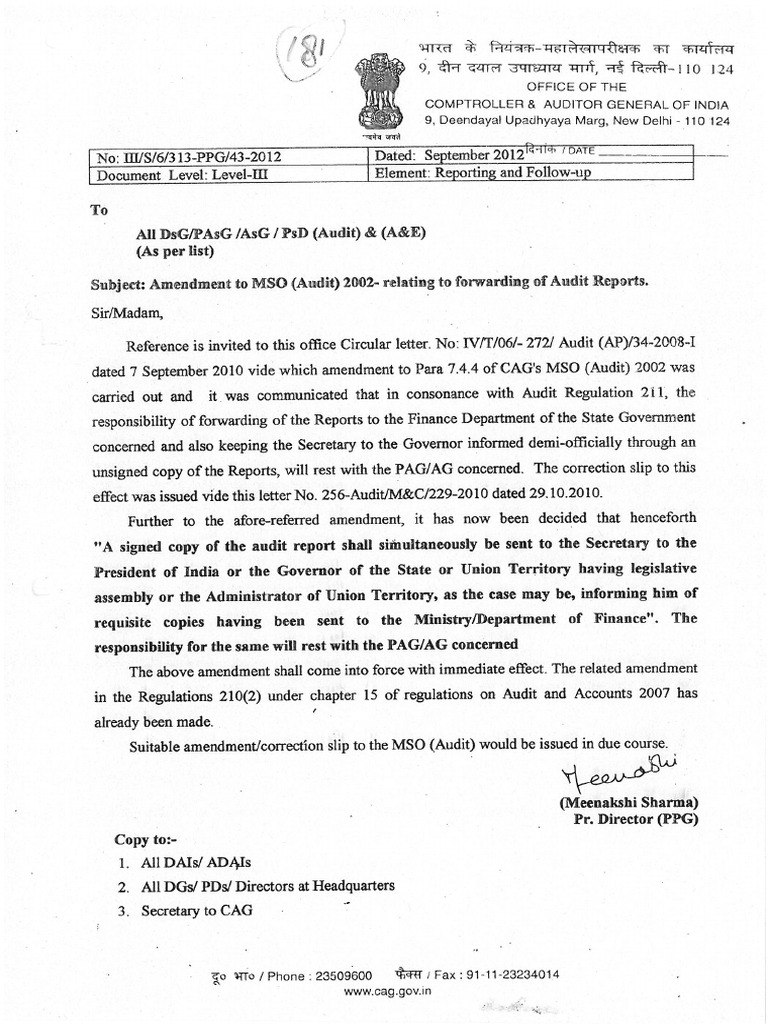 MSO Amendment | PDF