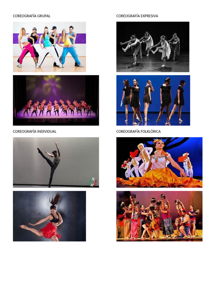 Coreografía Grupal | PDF