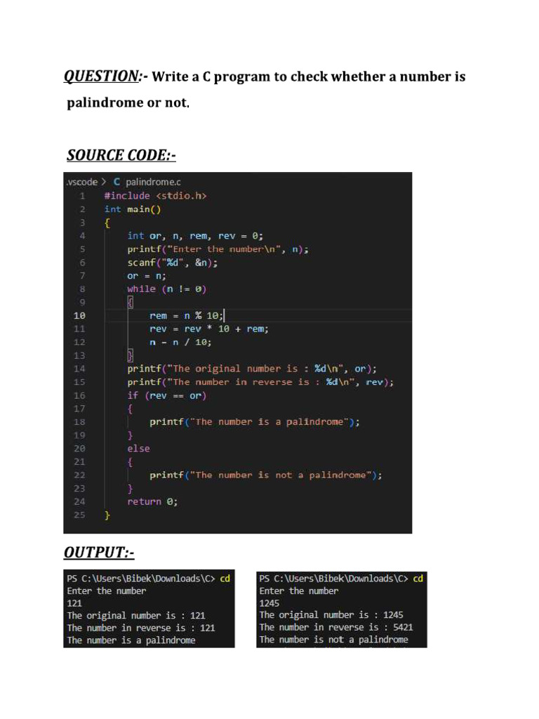 Palindrome | PDF