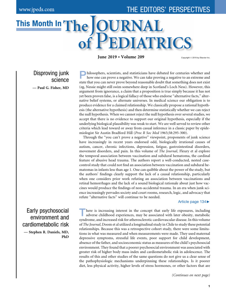 Disproving Junk Science in Medicine | PDF | Hypothesis | Epistemology