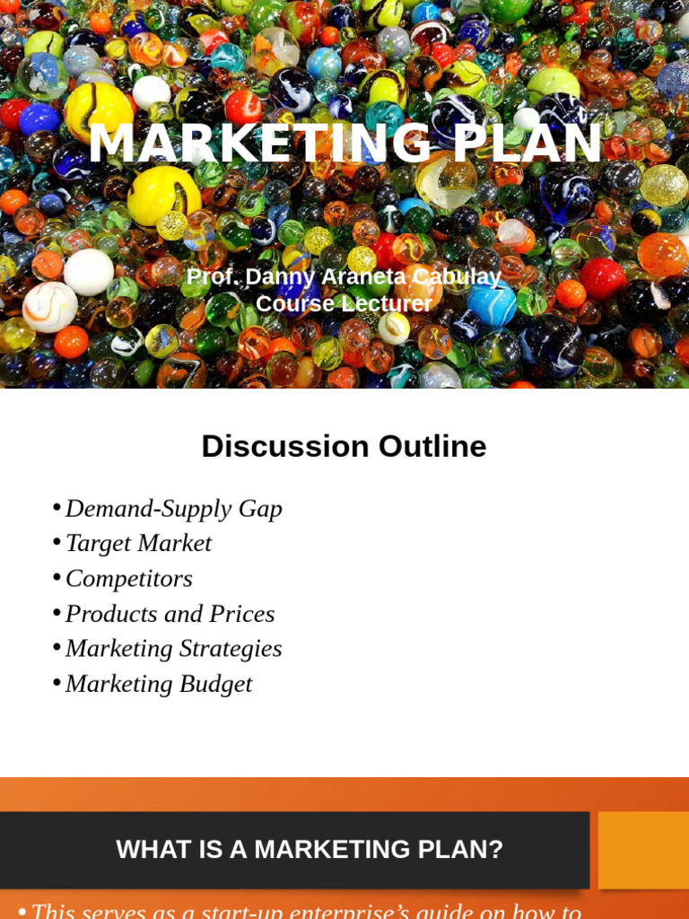 Comprehensive Marketing Plan Guide | PDF | Marketing | Business Economics