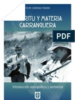 Espíritu y Materia Carranguera. Introducción Sociopolítica y Ambiental