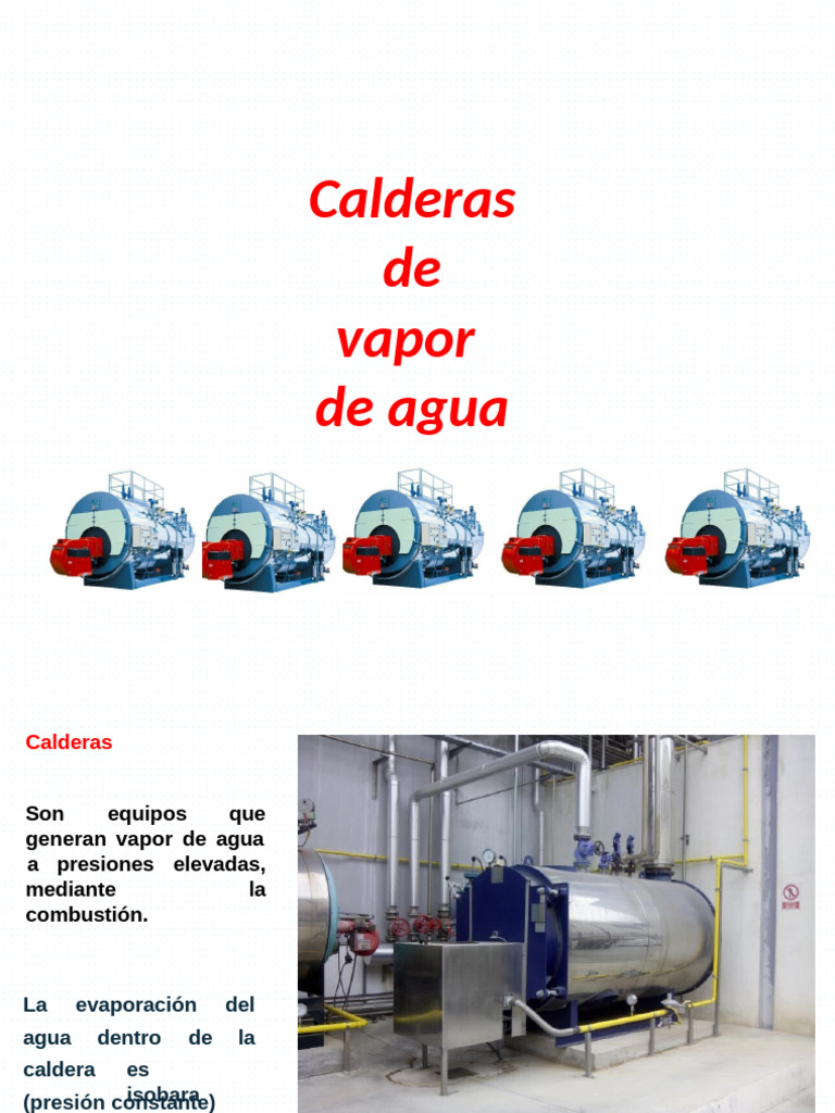 3 2 Calderas Pirotubulares | PDF | Vapor | Caldera