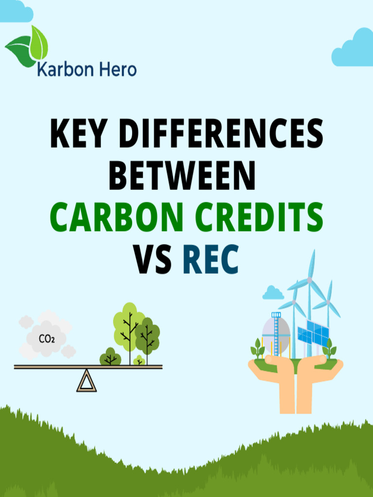 Carbon Credits vs Renewable Energy Certificates | PDF