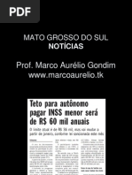 Notícias Mato Grosso do Sul - nov2011