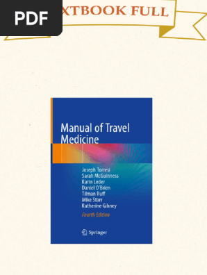 Manual of Travel Medicine Joseph Torresi Instant Download | PDF