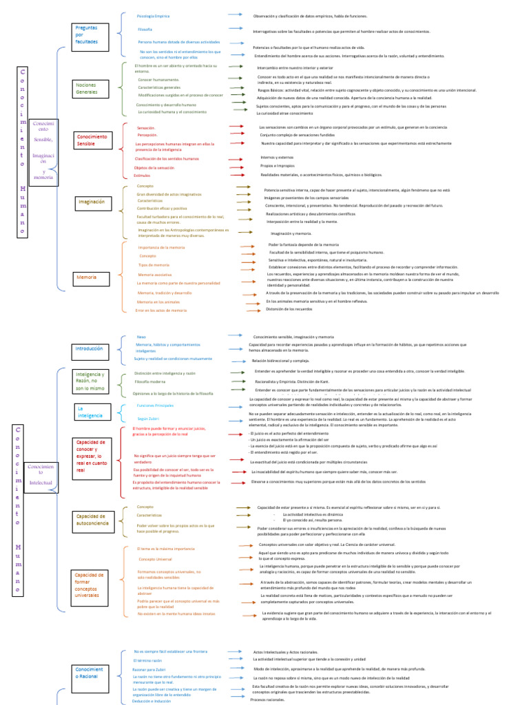 Mapa Mental | PDF | Conocimiento | Verdad