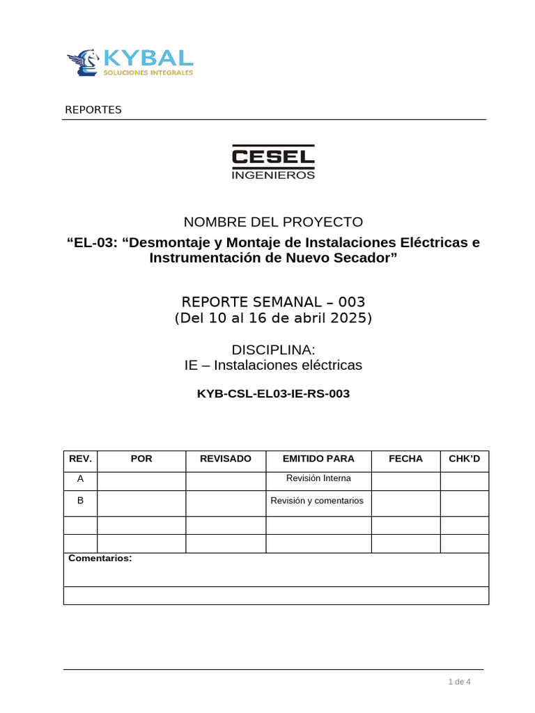 Kyb CSL El03 Ie Rs 003 | PDF | Electricidad