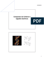 Compostos de Carbono e Ligações Químicas-1 (Modo de Compatibilidade)
