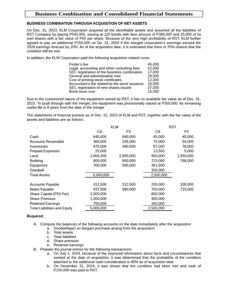 Common Size Income Statement Analysis | PDF | Mergers And Acquisitions ...