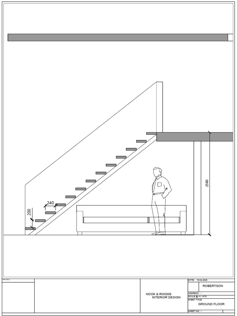 Ground Floor Interior Design Plan | PDF