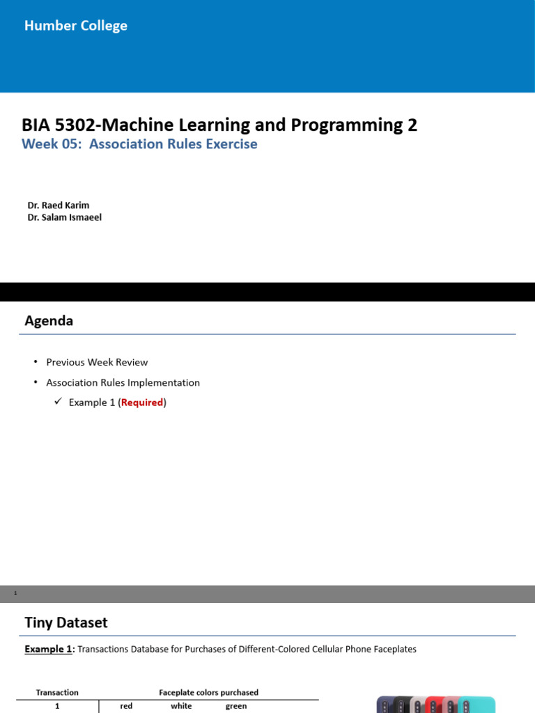 Week05 Association Rules - Exercise | PDF | Applied Mathematics