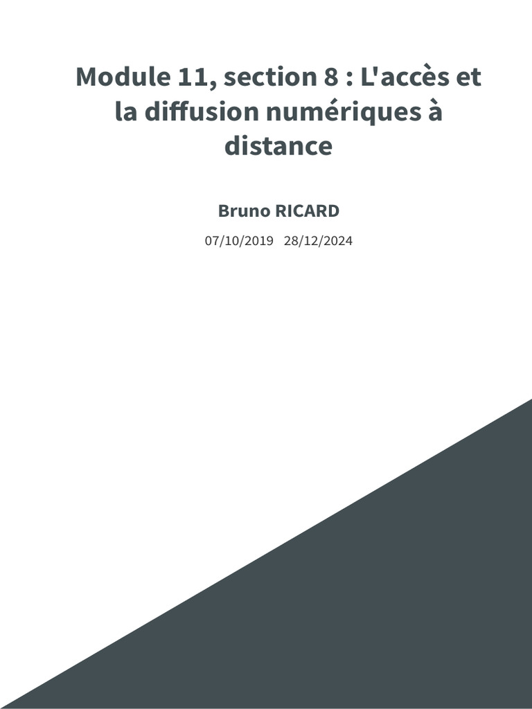 Accès et diffusion numérique des archives | PDF | Confidentialité ...