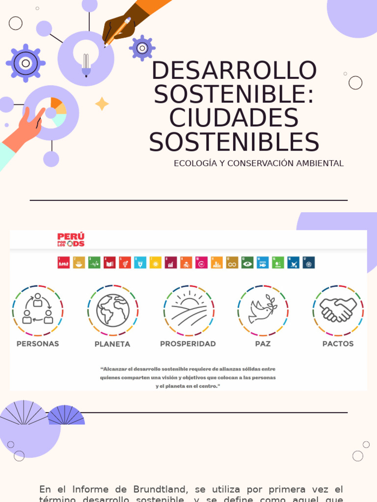 Ciudades Sostenibles y Desarrollo Ecológico | PDF | Sustentabilidad ...