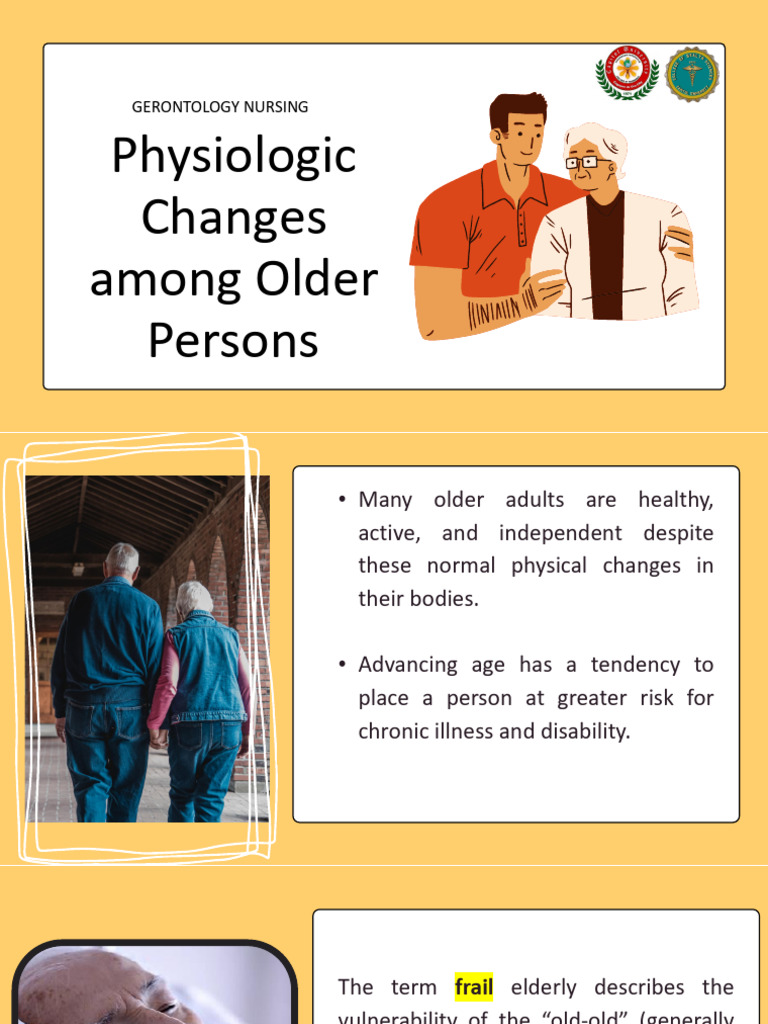 Physiologic Changes in Aging Adults | PDF | Vagina | Dementia
