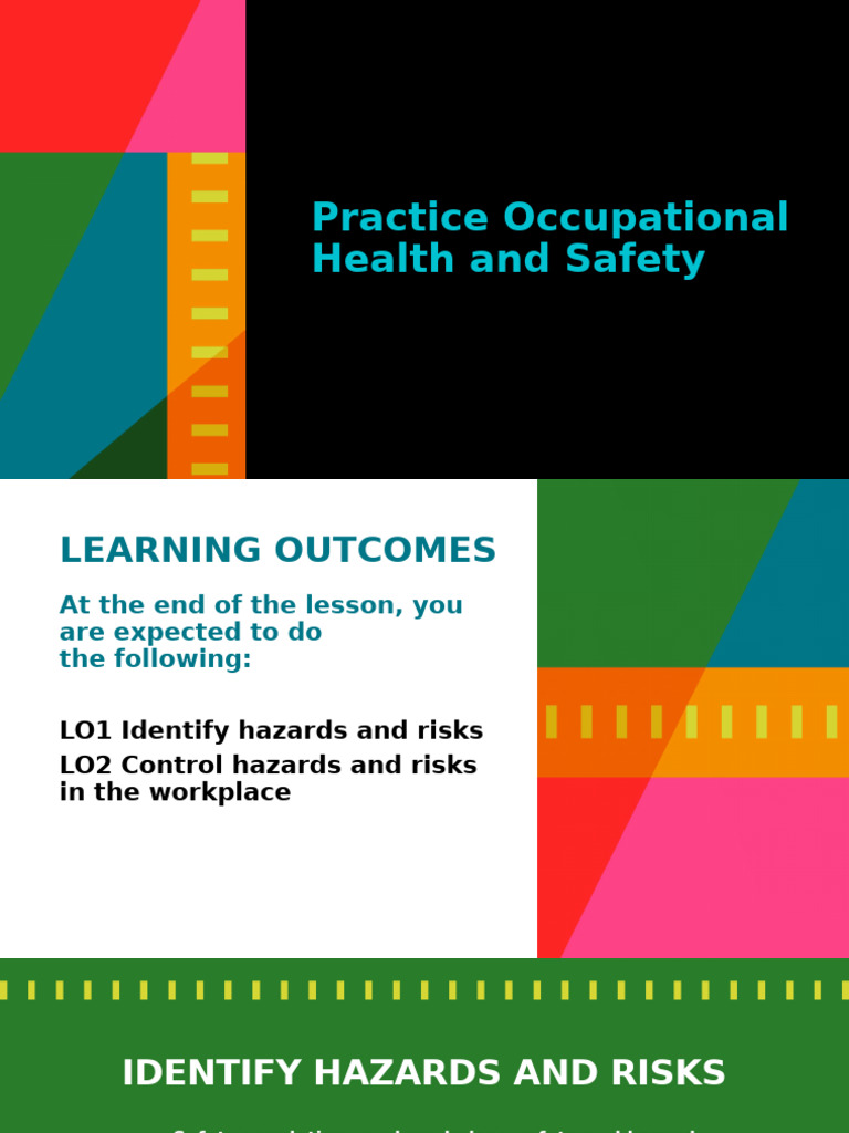 Practice Occupational Health and Safety | PDF | Kitchen | Occupational ...