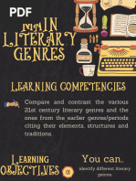 Genre Categories in Literature | PDF