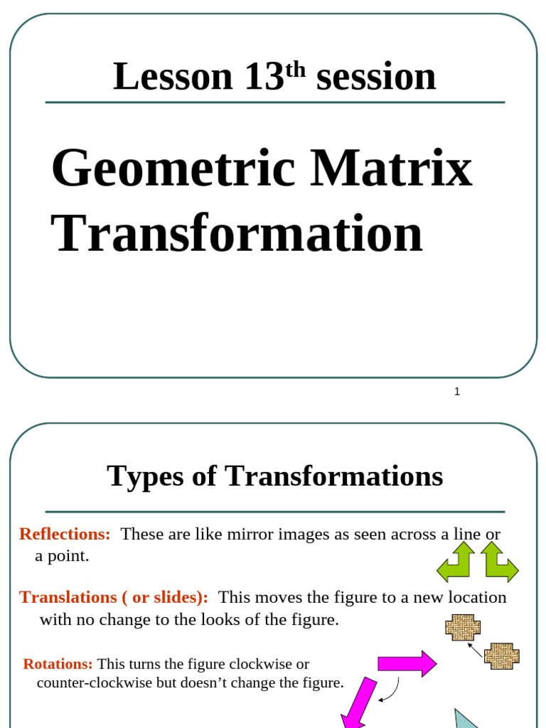 Quadrilateral Transformation Overview | PDF | Cartesian Coordinate ...