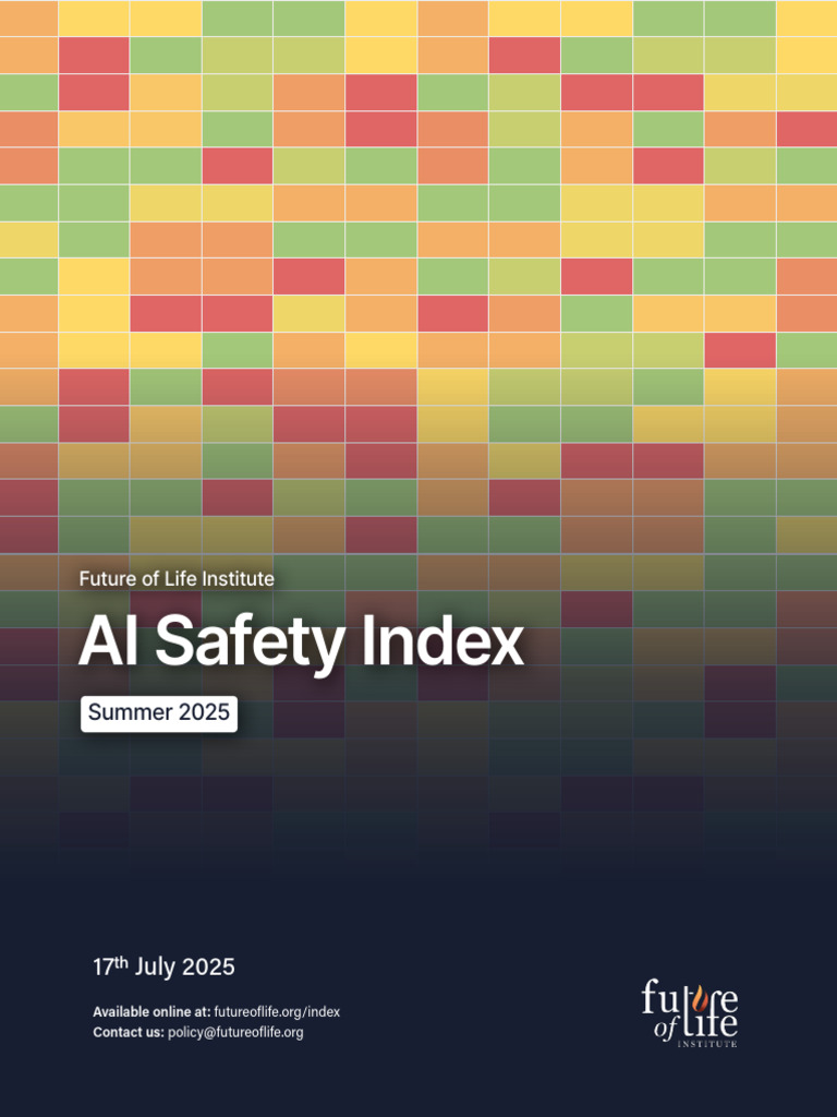 AI Safety Index 2025 Report | PDF | Artificial Intelligence ...
