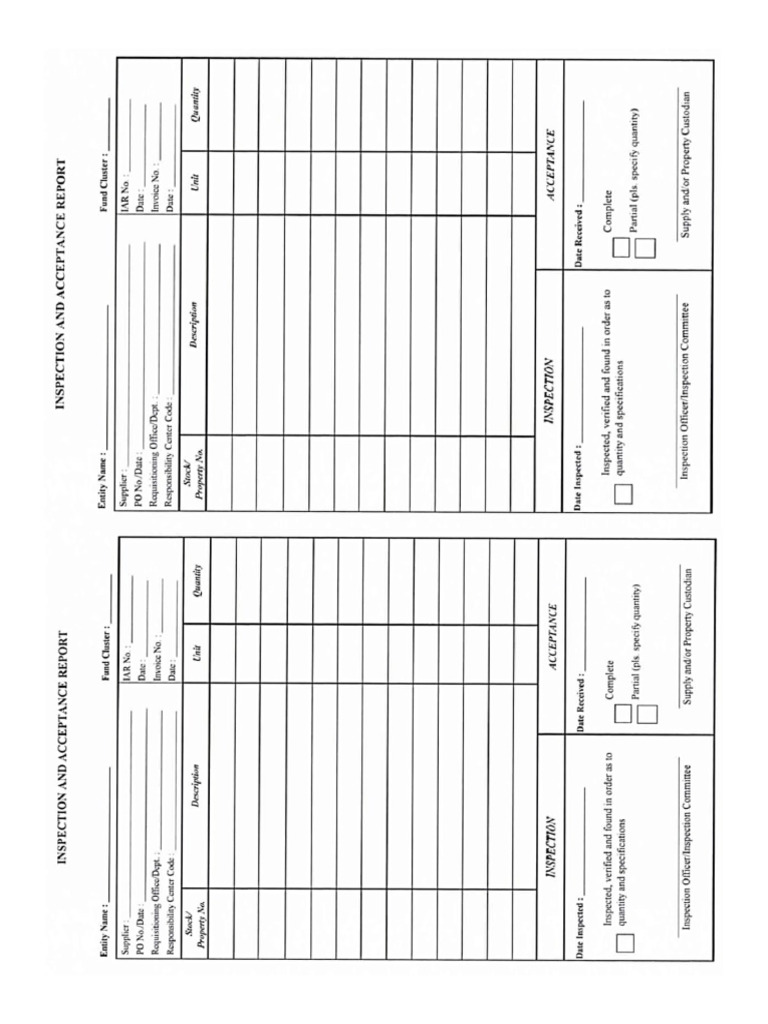 Inventory Report Slip | PDF