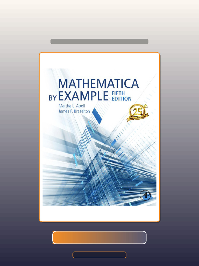Testbank Mathematica by Example 5th Edition Fast Access | PDF ...